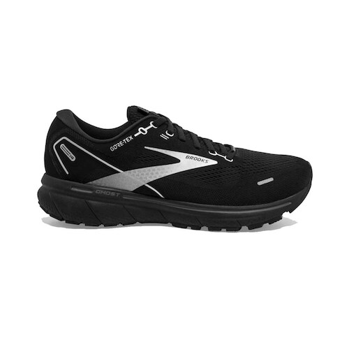 Brooks Ghost 14 GTX Mens Road Running Shoes - Black/Black/Ebony