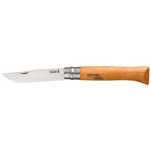 Opinel Carbon Pocket Knife 12 VRN - 12cm Blade