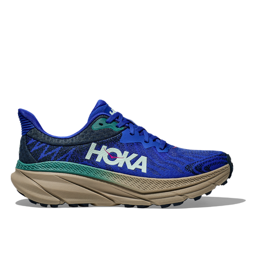 Hoka Challenger ATR 7 Mens Wide Trail Running Shoes - Ultramarine/Oceanic