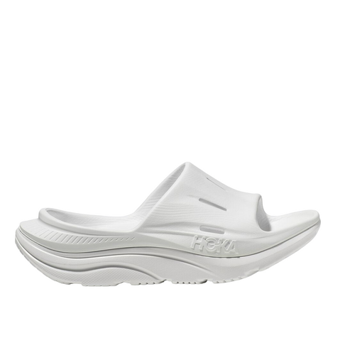 Hoka Ora Recovery Slide 3 Unisex Sandals - White/White - US M10/W12