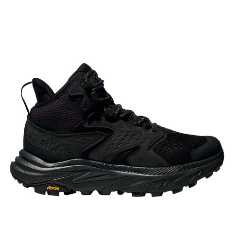 Hoka Anacapa 2 Mid GTX Mens Hiking Boots - Black/Black