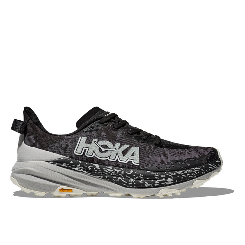 Hoka Speedgoat 6 Mens Trail Running Shoes - Black/Stardust