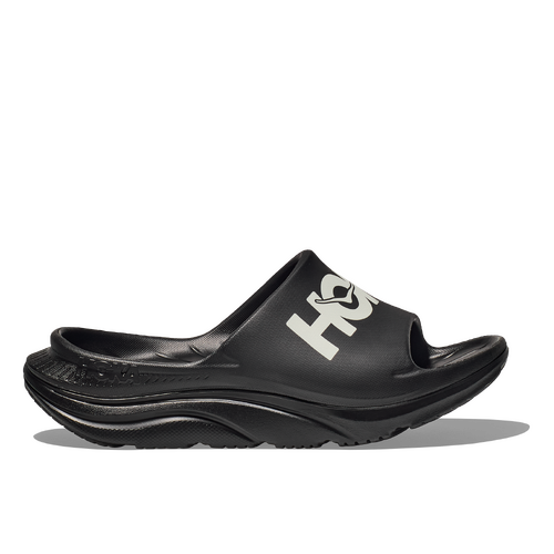 Hoka Ora Athletic Unisex Slide - Black/White