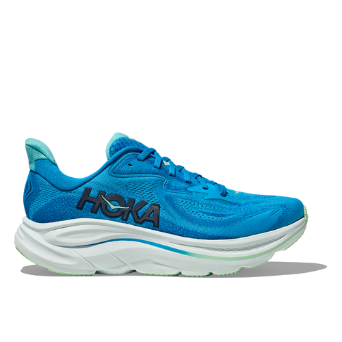 Hoka Clifton 10 Mens Road Running Shoes - Hoka Blue/Skyward Blue - US10