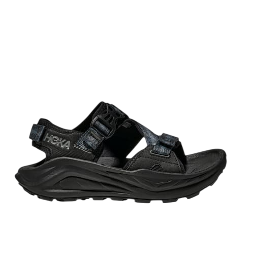 Hoka Infini Hike TC Mens Hiking Sandals - Black/Black