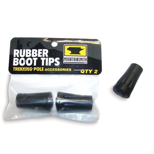 Mountainsmith Trekking Pole Rubber Boot Tips - Pair - Black