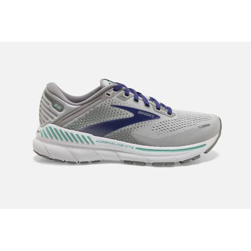 Brooks Adrenaline GTS 22 Womens Road Running Shoes - Aloy/Blue/Green