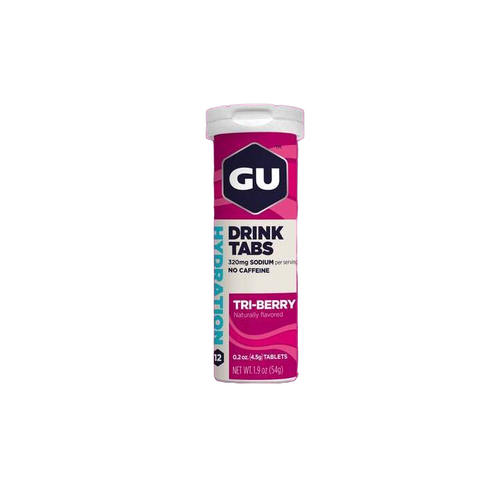 GU Brew Electrolyte Hydration Tablets - Tri-Berry - 12 Tab Tube