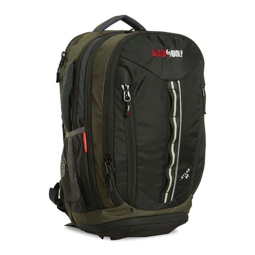 Black Wolf Atlas 40L Backpack Black