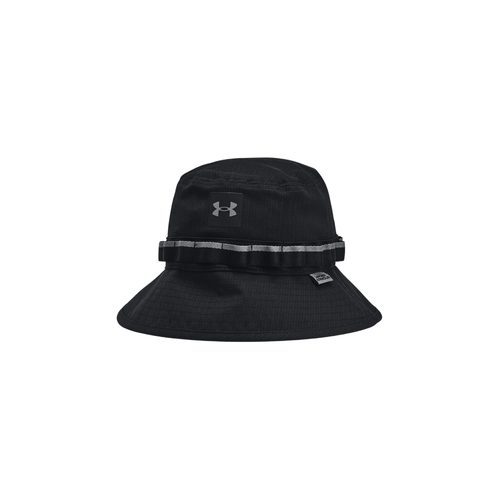 Under Armour Iso-Chill ArmourVent Unisex Bucket Hat - Black/Castlerock - L/XL