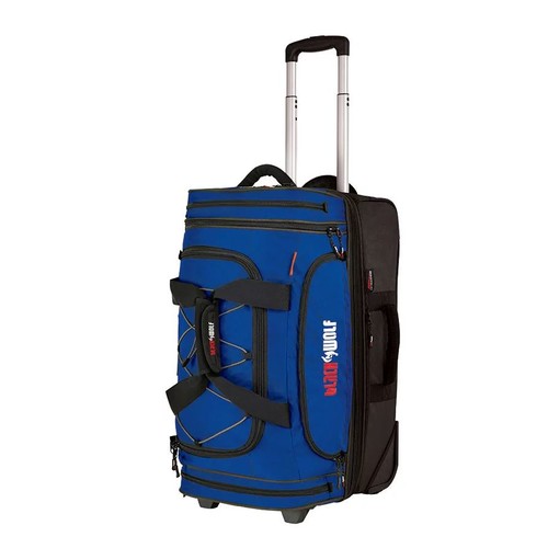 black wolf backpack with wheels