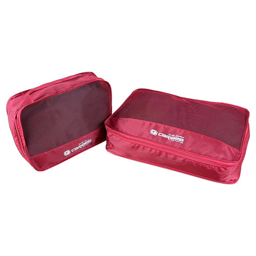 Caribee Travel Packing Cube Set - 2 Piece - Red