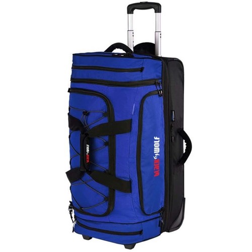 Black Wolf Bladerunner Rolling Travel Bag 80L + 20L - Blue