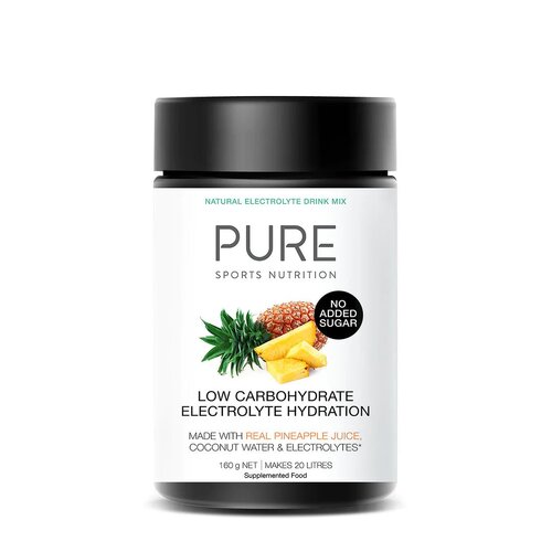 Pure Electrolyte Hydration Low Carb - 160g Tub - Pineapple