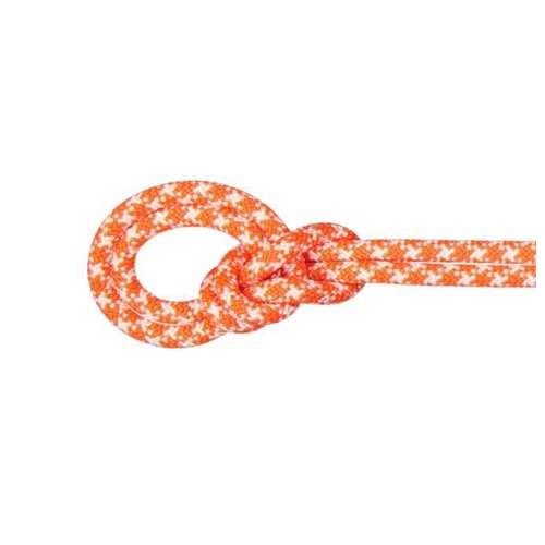 Mammut 9.5 Crag Classic Climbing Rope - vibrant Orange/White - 50 m