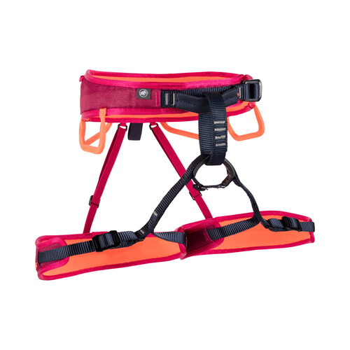 Mammut Ophir Fast Adjust Womens Climbing Harness - Sundown/Safety Orange - XS