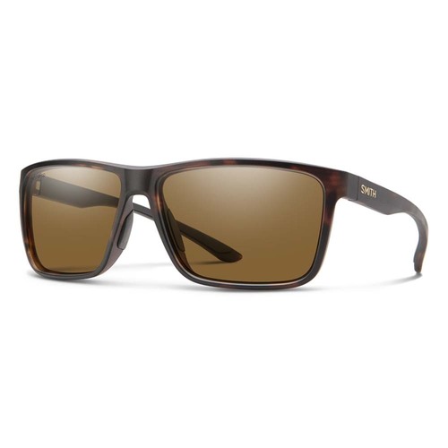 Smith Riptide Polarised Sunglasses - Matte Tortoise/CP Polarized Brown