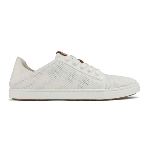 Olukai Pehuea Li Womens Slip-On Shoes - White