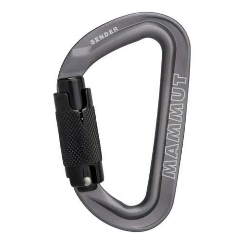 Mammut Sender Twistlock Carabiner - Grey