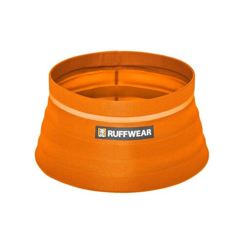 Ruffwear Bivy Collapsible Dog Bowl - Salamander Orange - Medium