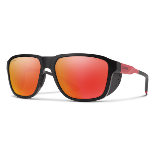 Smith Embark x TNF Sunglasses - TNF Matte Black / Horizon Red