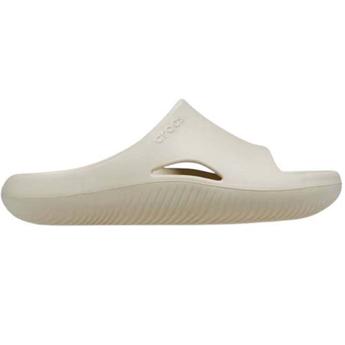 Crocs Mellow Slide Unisex Sandals - Bone