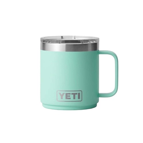 YETI Rambler Mug Stackable Mug with Magslider Lid - 10oz/296ml - Seafoam