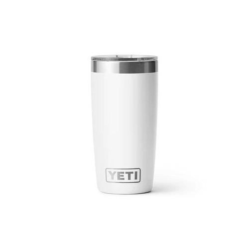 YETI Rambler R10 V2 Insulated Tumbler with Magslider Lid - White - 10oz/296ml