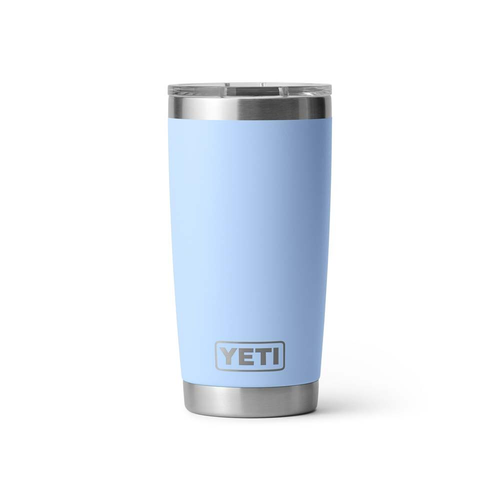 Yeti Rambler Insulated Tumbler w/Magslider Lid - Big Sky Blue - 20Oz/591ml