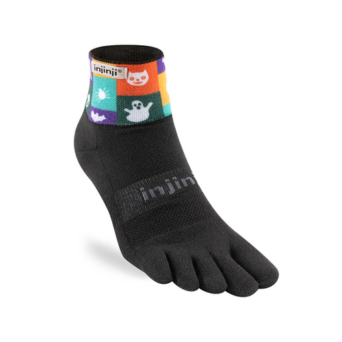 Injinji Spectrum Trail Midweight Quarter Crew Unisex Socks
