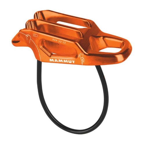 Mammut Wall Alpine Belay Device - orange - one size