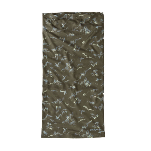 Patagonia UPF Sun Mask - Morning Migration: Pine Needle Green