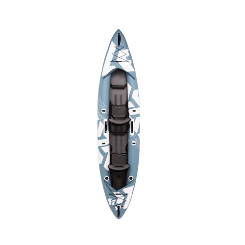 Kokopelli Platte-Plus 2-Person Inflatable Kayak - Smoke Blue