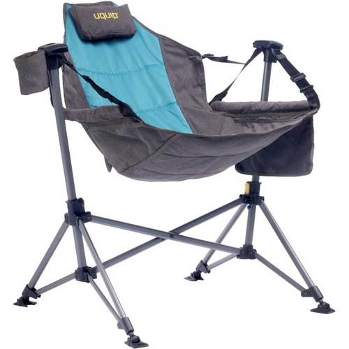 Uquip Rocky 2.0 Camping Chair - Petrol/Grey