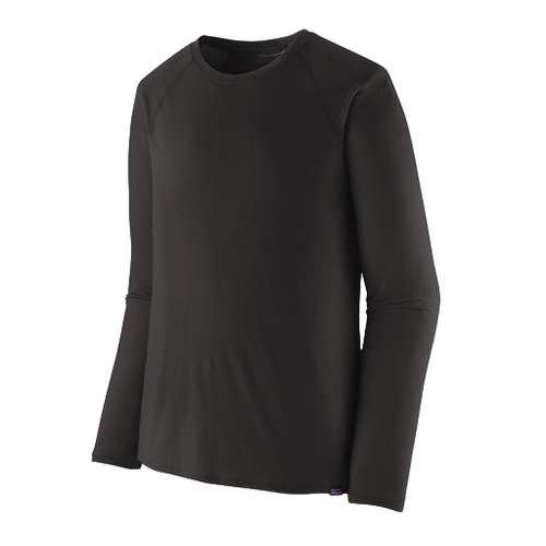 Patagonia Capilene Cool Trail Mens Long Sleeve Shirt - Black - L