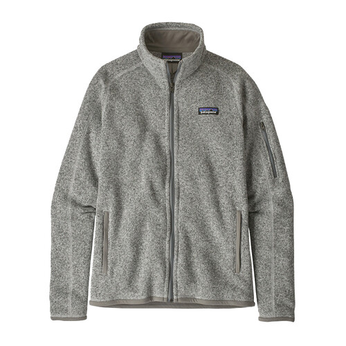 Patagonia Better Sweater Womens Fleece Jacket - Birch White - M