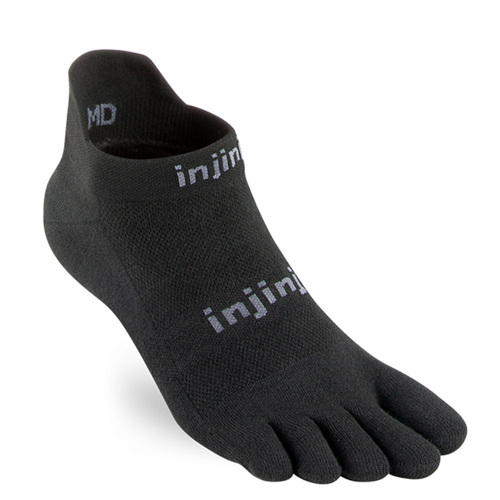 Injinji RUN Lightweight No-Show Unisex Socks