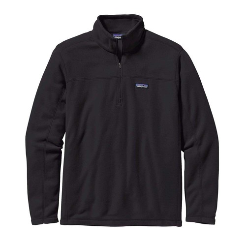 Patagonia Micro D Mens Fleece Pullover - Black - S