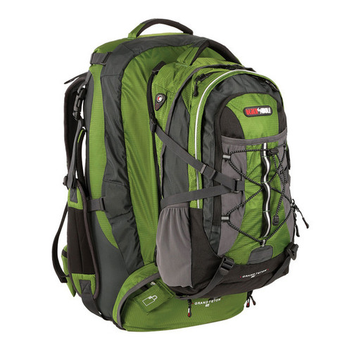 Black Wolf Grand Teton 90LTravel Pack & Zipoff Daypack Forest