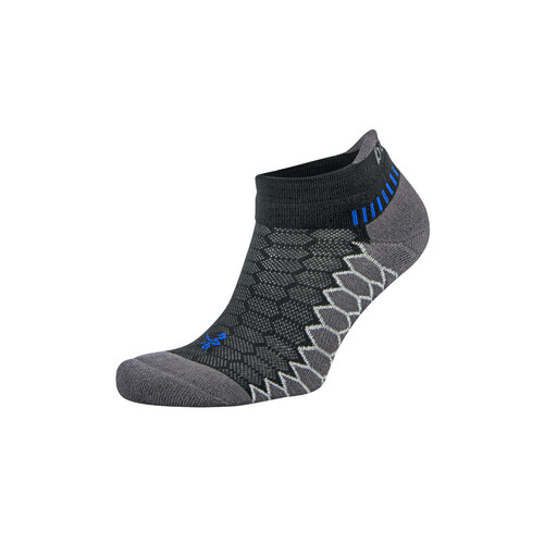 Balega Silver Performance Runner No Show Unisex Running Socks Black