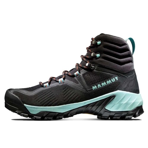 Mammut Sapuen High GTX Womens Hiking Boots - Black/Dark Frosty - 7.5US / 6UK
