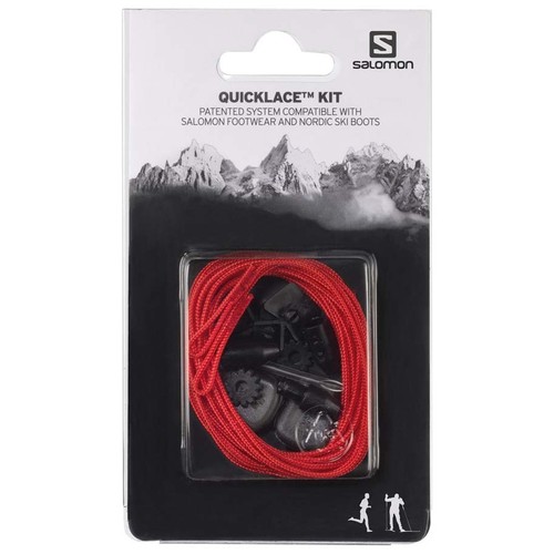 Salomon Quicklace Kit Replacement Laces - Red