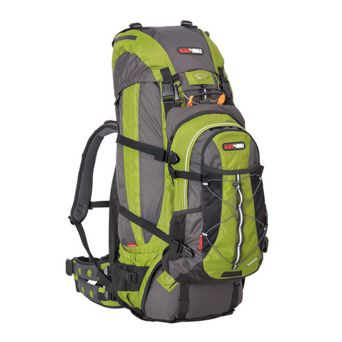 Black Wolf Sierra 65L Hybrid Travel Rucksack & Daypack