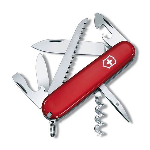 Victorinox Camper Pocket Knife - Red