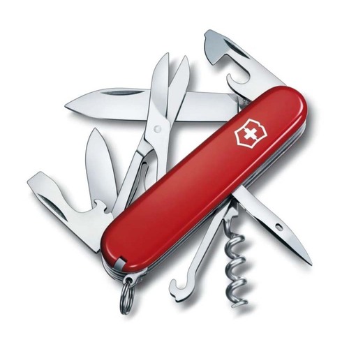 Victorinox Climber Swiss Army Knife - Red