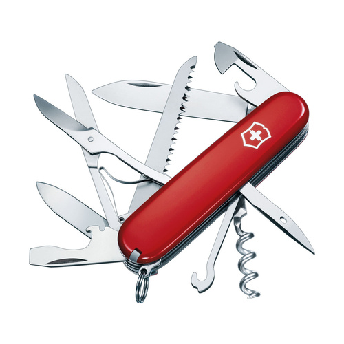 Victorinox SAK Huntsman Medium Pocket Knife - Red
