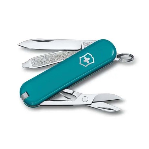 Victorinox Classic SD Pocket Knife - Mountain Lake - Green