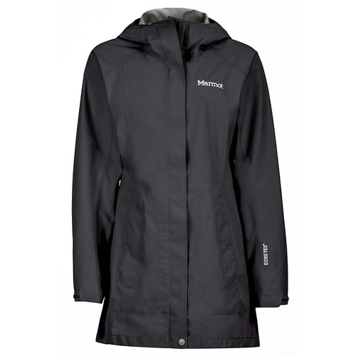 Marmot Womens Essential Goretex Waterproof Jacket - Black