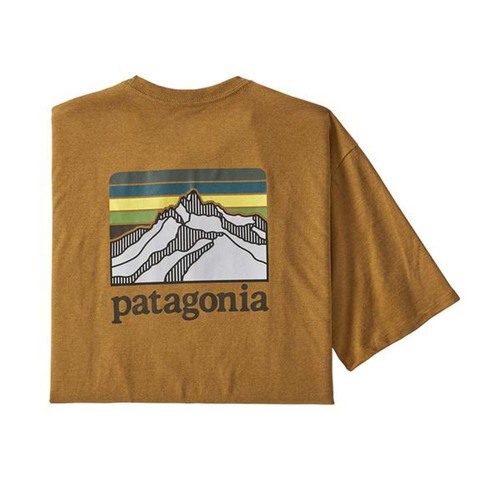 Patagonia Line Logo Ridge Pocket Responsibili-Tee Mens T-Shirt