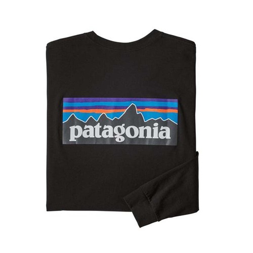 Patagonia P-6 Logo Responsibili-Tee Mens Long Sleeve Shirt